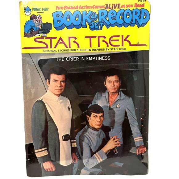 Star Trek The Crier in Emptiness 1979 Paramount Pictures Books & Record Set NWT - Picture 1 of 5